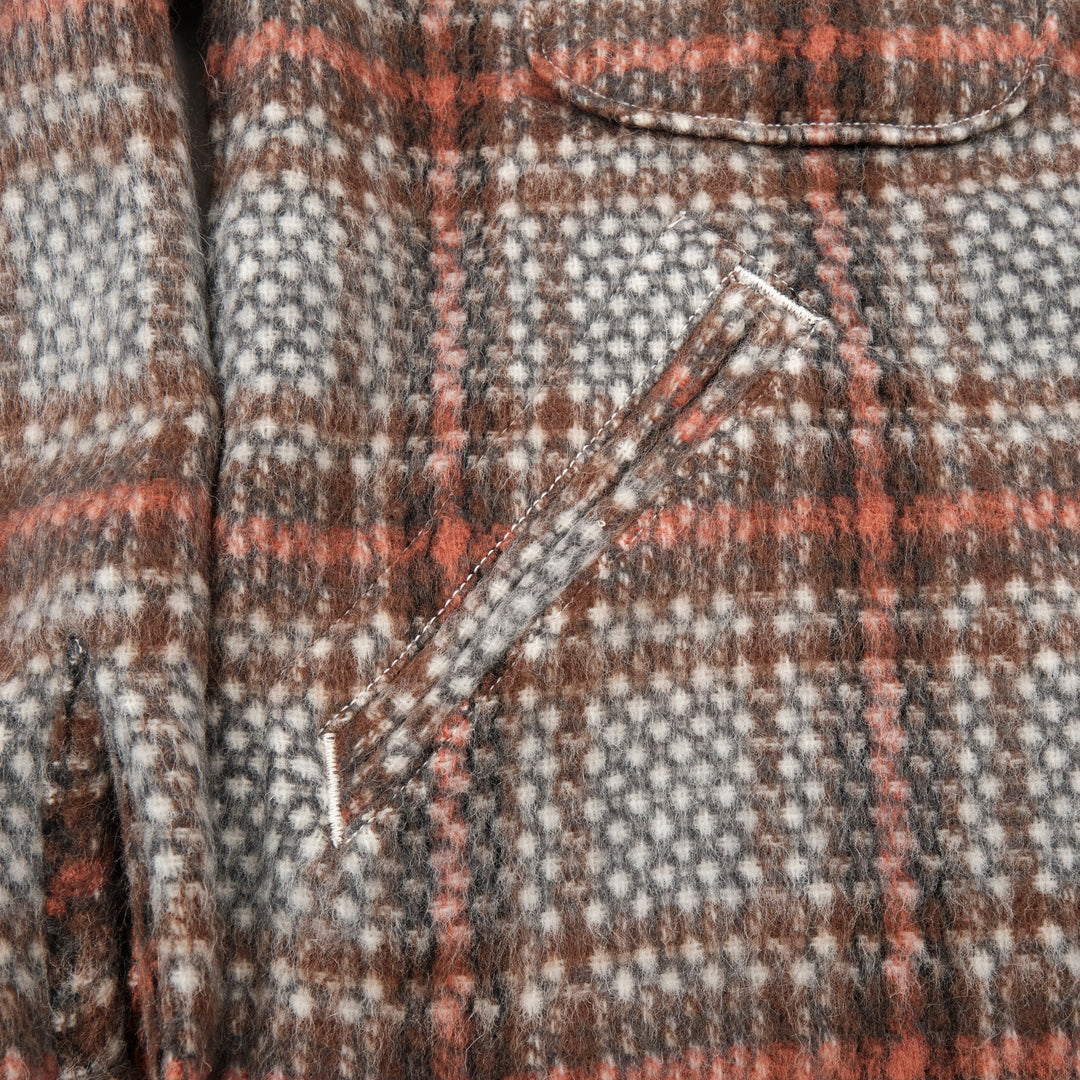 Freenote Cloth Mendon Hexagon Dobby Wool Plaid