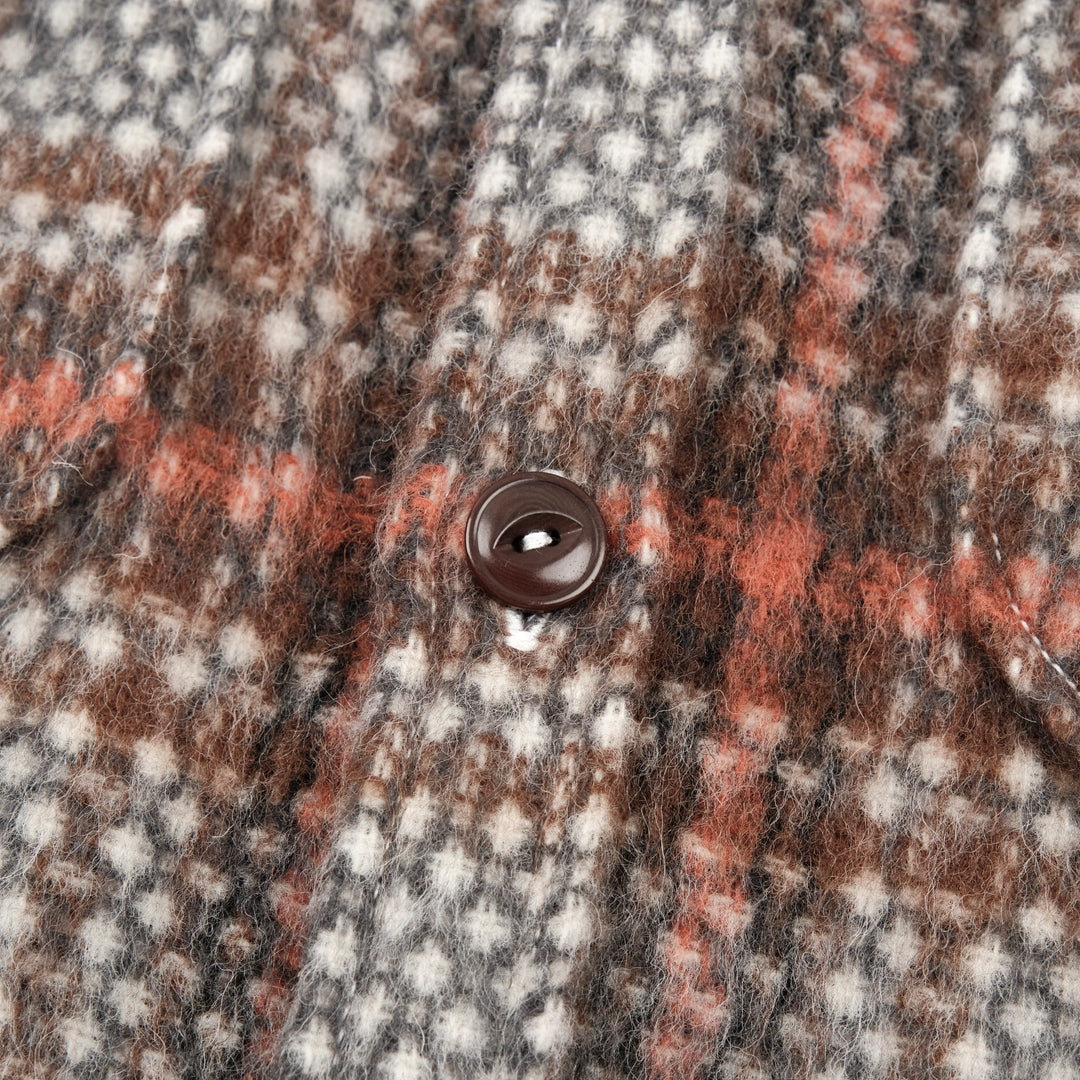 Freenote Cloth Mendon Hexagon Dobby Wool Plaid
