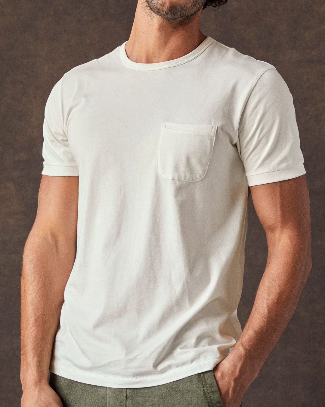 Outerknown Sojourn Pocket Tee - Salt