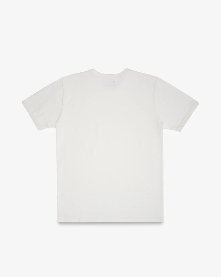 Iron Heart 11oz Cotton Knit Crew Neck T-Shirt - White