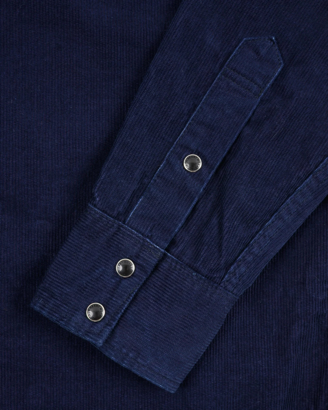 Iron Heart 7.5oz Selvedge Corduroy Western Shirt - Indigo