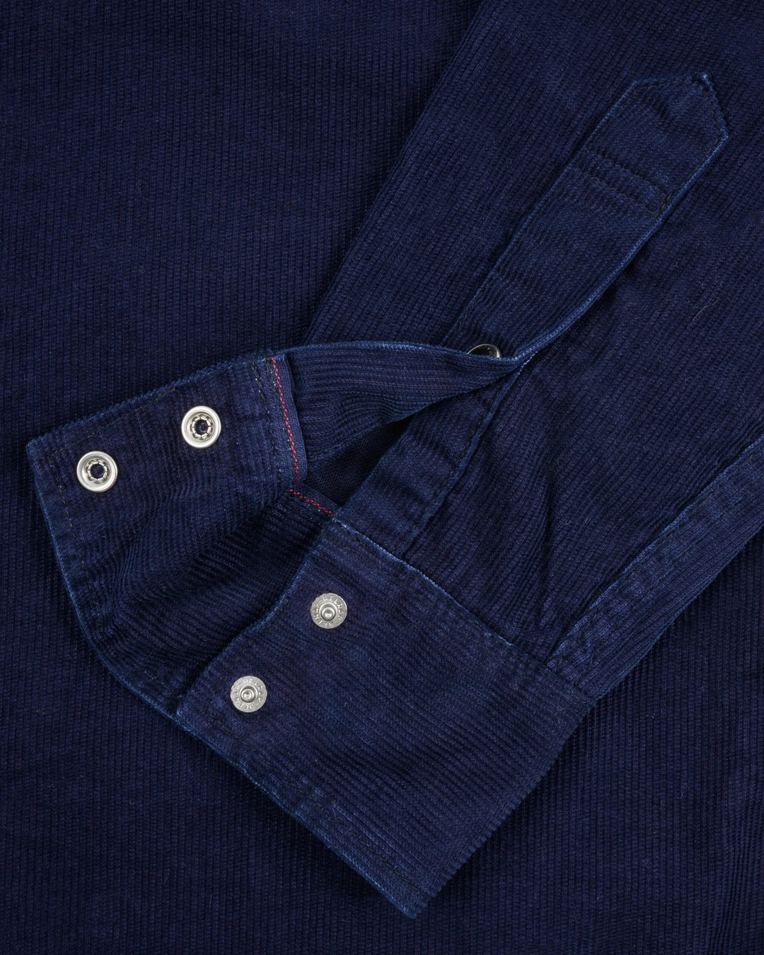 Iron Heart 7.5oz Selvedge Corduroy Western Shirt - Indigo