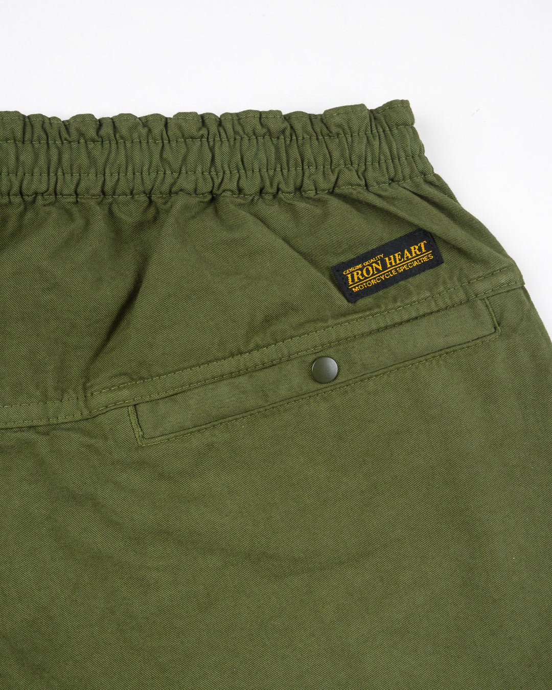 Iron Heart - Cotton Easy Shorts - Olive