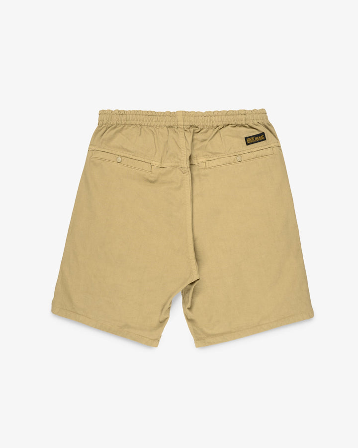 Iron Heart - Cotton Easy Shorts - Khaki