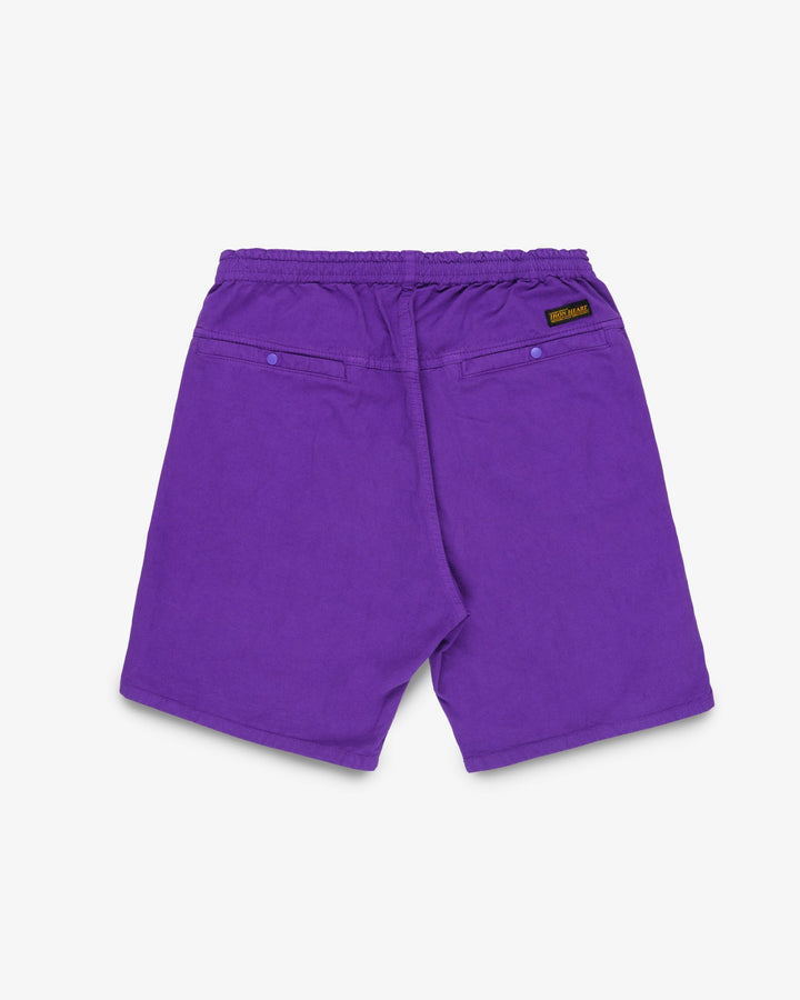 Iron Heart - Cotton Easy Shorts - Purple