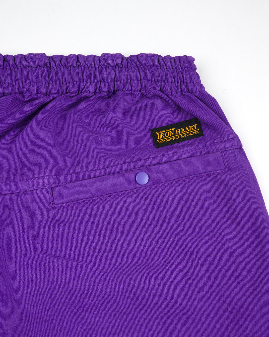 Iron Heart - Cotton Easy Shorts - Purple