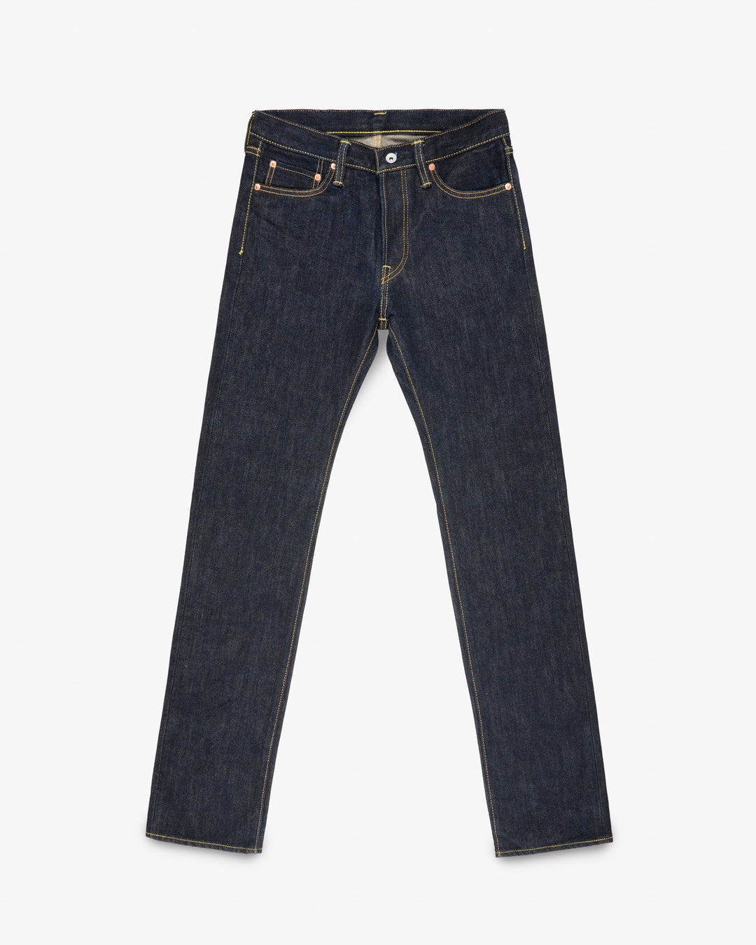 Iron Heart 21oz Selvedge Denim Slim Straight Cut 666 Jeans - Indigo