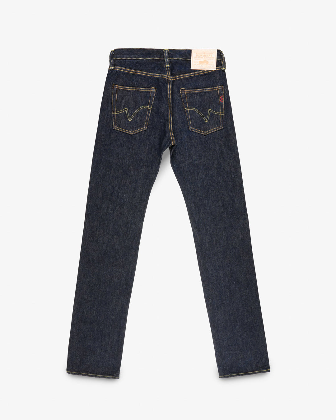 Iron Heart 21oz Selvedge Denim Slim Straight Cut 666 Jeans - Indigo