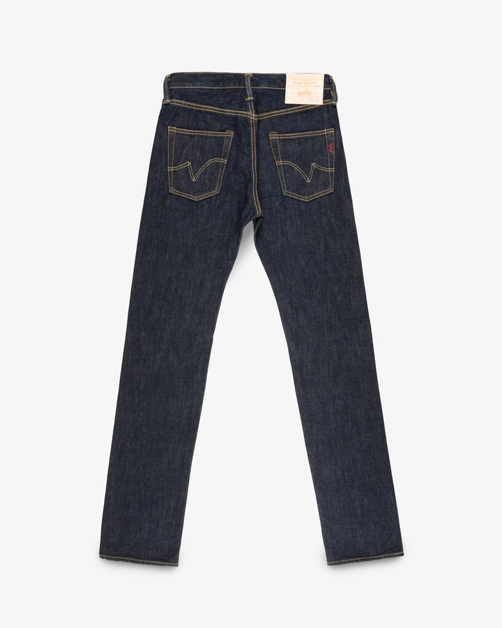 Iron Heart 21oz Selvedge Denim Slim Straight Cut 666 Jeans - Indigo