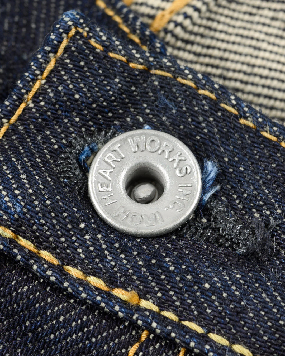 Iron Heart 21oz Selvedge Denim Slim Straight Cut 666 Jeans - Indigo