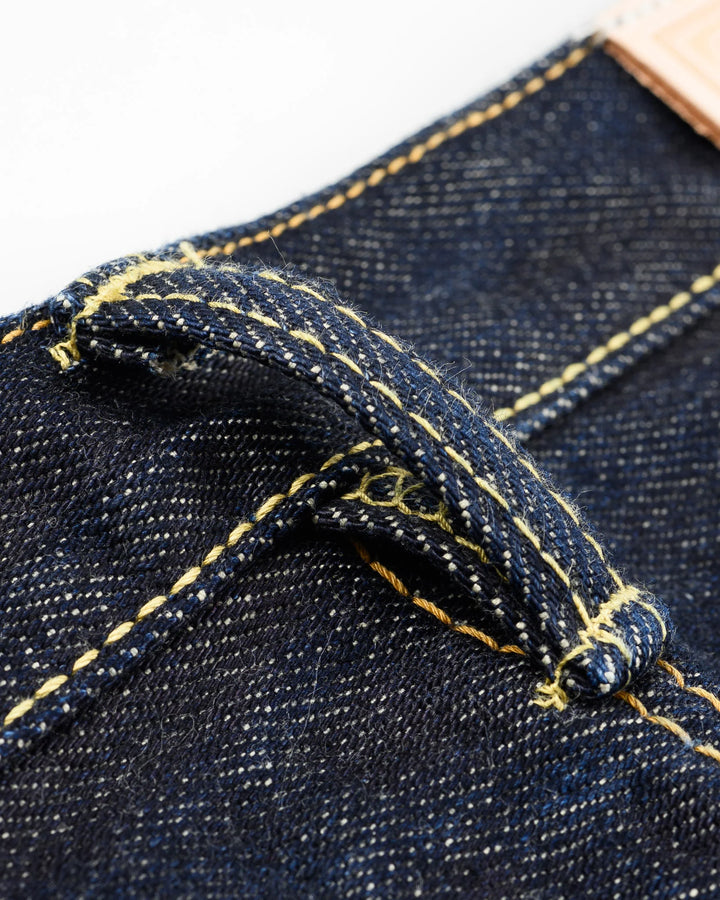 Iron Heart 21oz Selvedge Denim Slim Straight Cut 666 Jeans - Indigo