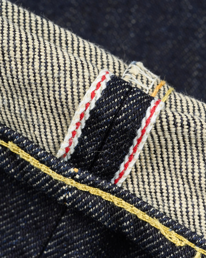 Iron Heart 21oz Selvedge Denim Slim Straight Cut 666 Jeans - Indigo