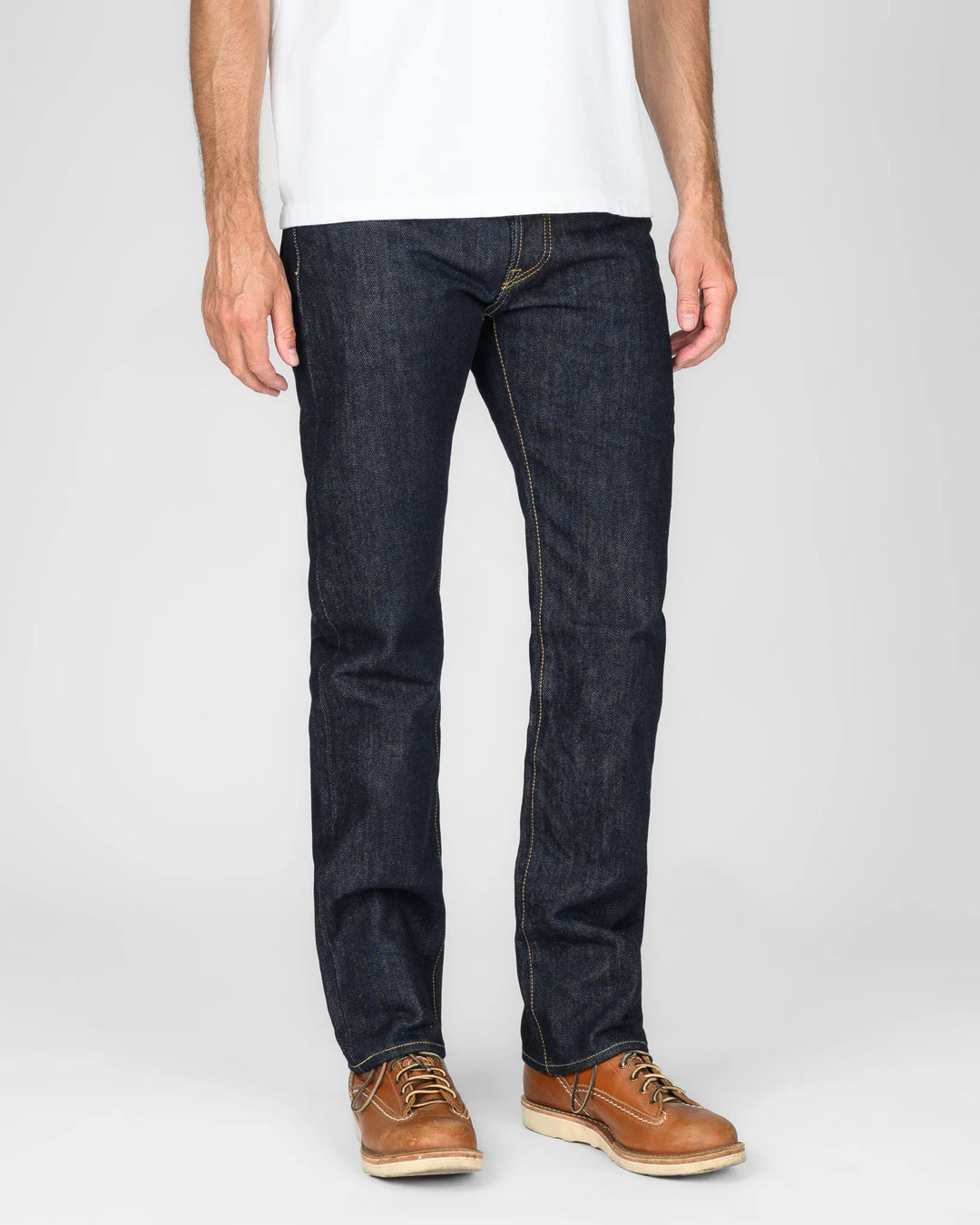 Iron Heart 21oz Selvedge Denim Slim Straight Cut 666 Jeans - Indigo