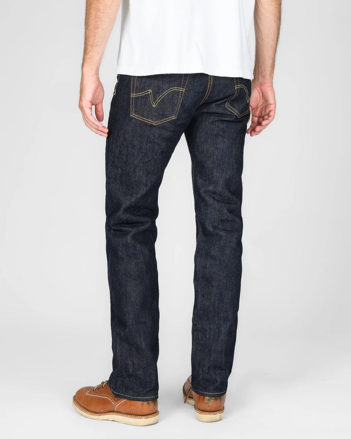 Iron Heart 21oz Selvedge Denim Slim Straight Cut 666 Jeans - Indigo