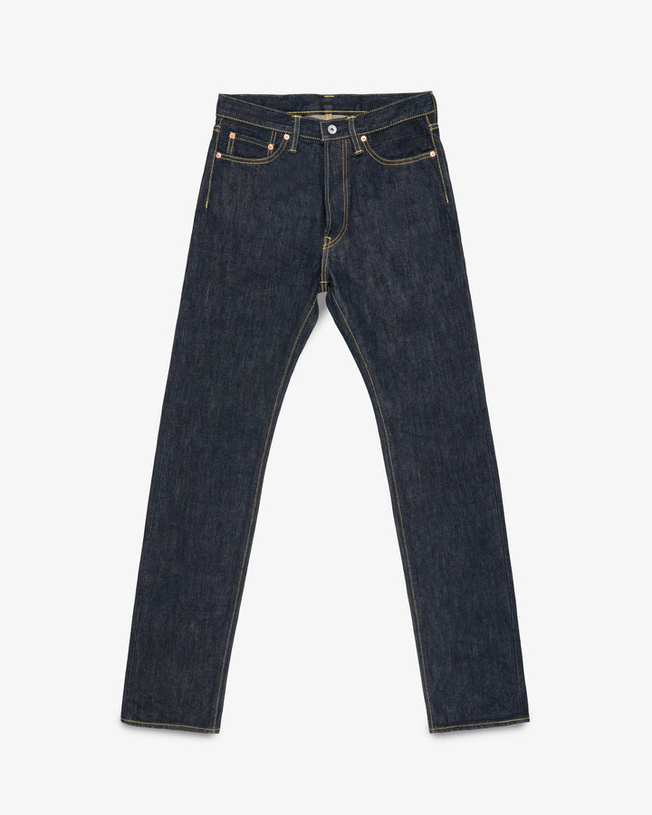 Iron Heart 888 21oz Selvedge Denim Relaxed Tapered Cut Jeans - Indigo