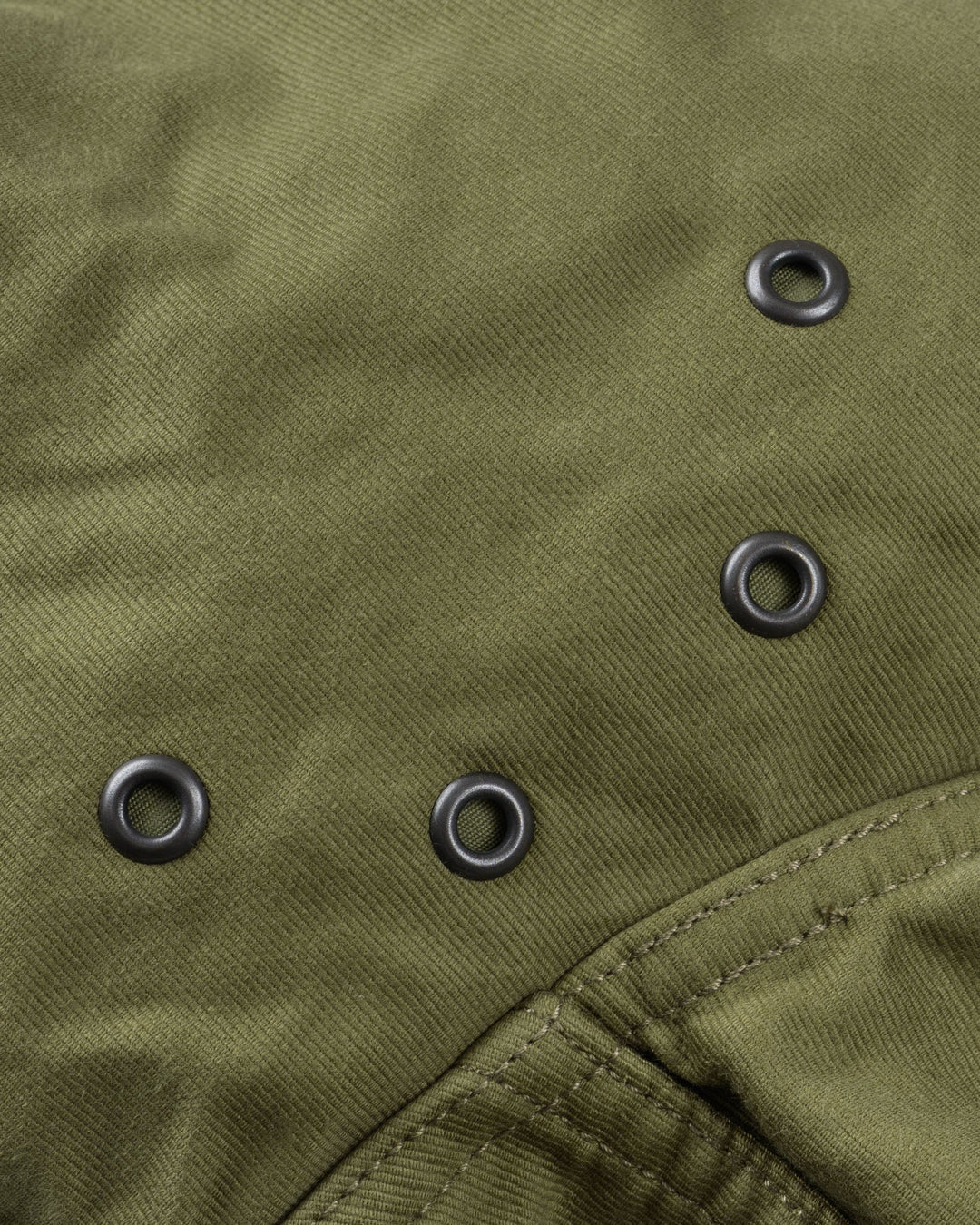 Iron Heart 12oz Whipcord Lightweight N1 Deck Jacket - Olive Drab Green