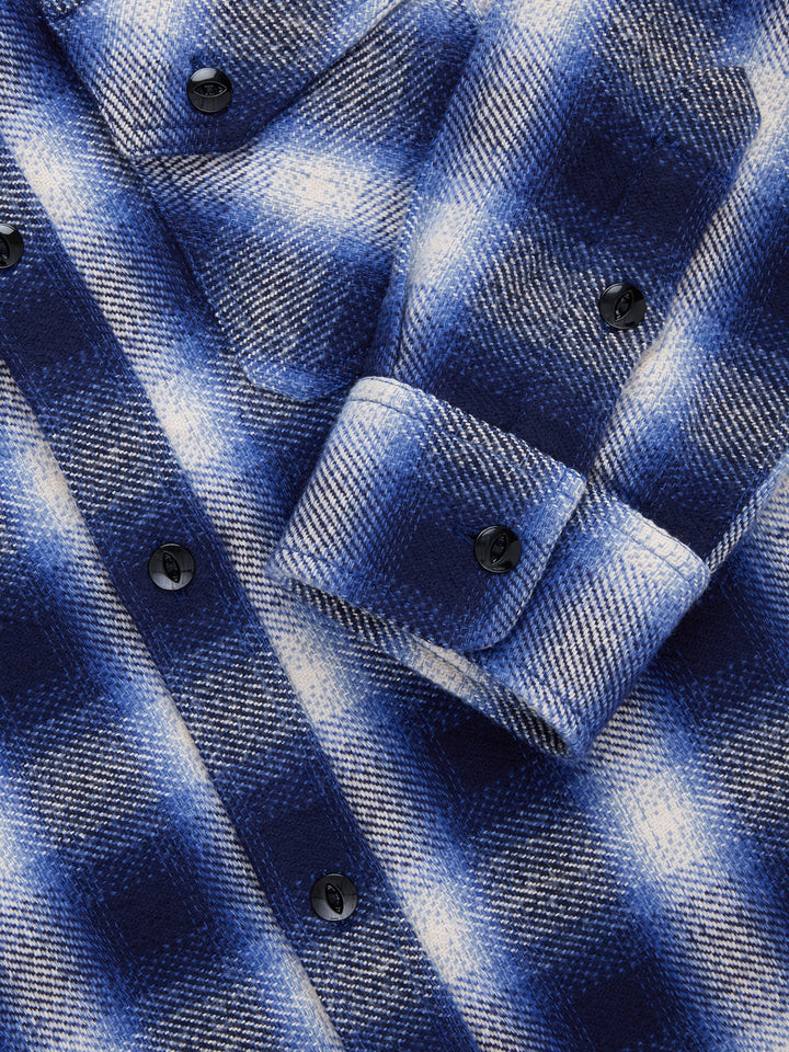 3sixteen - Crosscut Flannel in Royal Blue