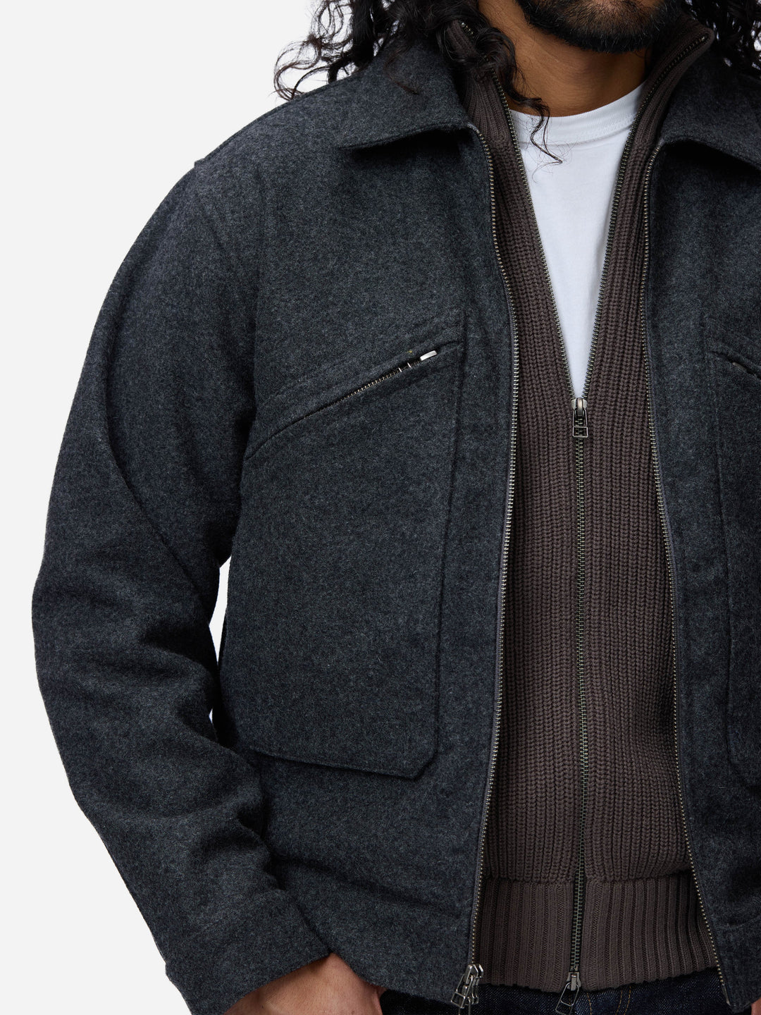 3sixteen Cycling Jacket - Charcoal