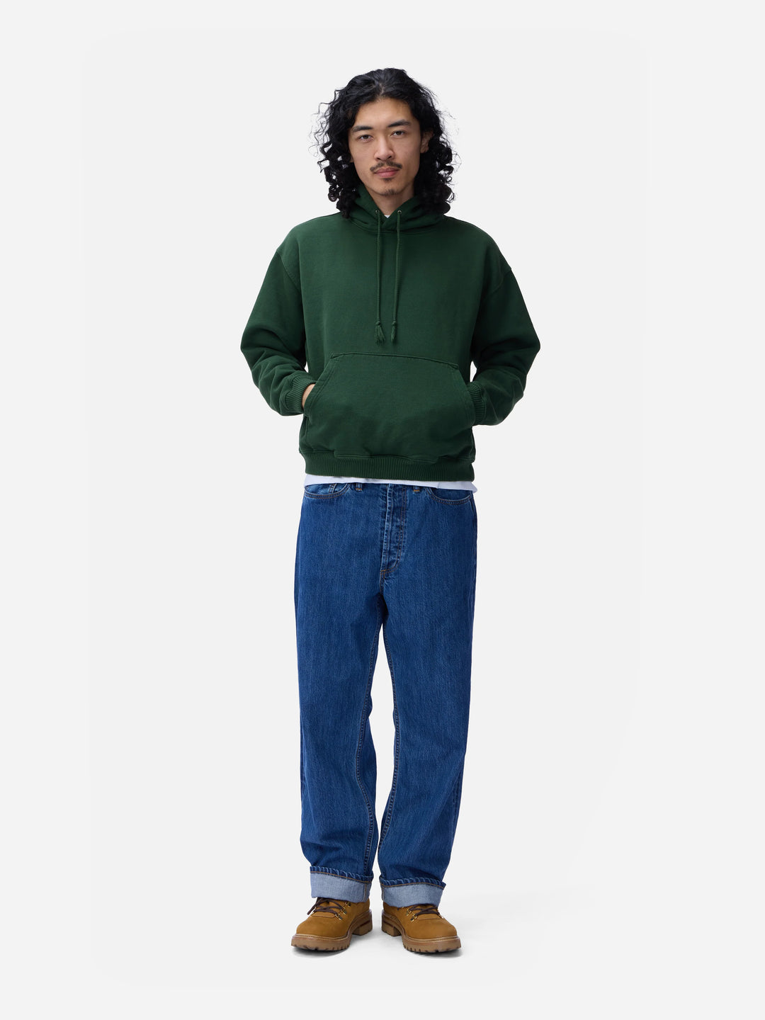 3sixteen Ultraweight Pullover - Kombu Green