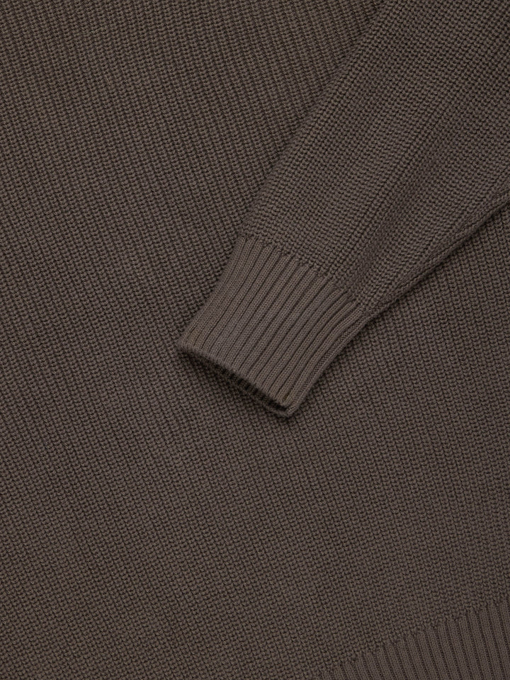 3sixteen Cotton Crewneck Sweater - Earth