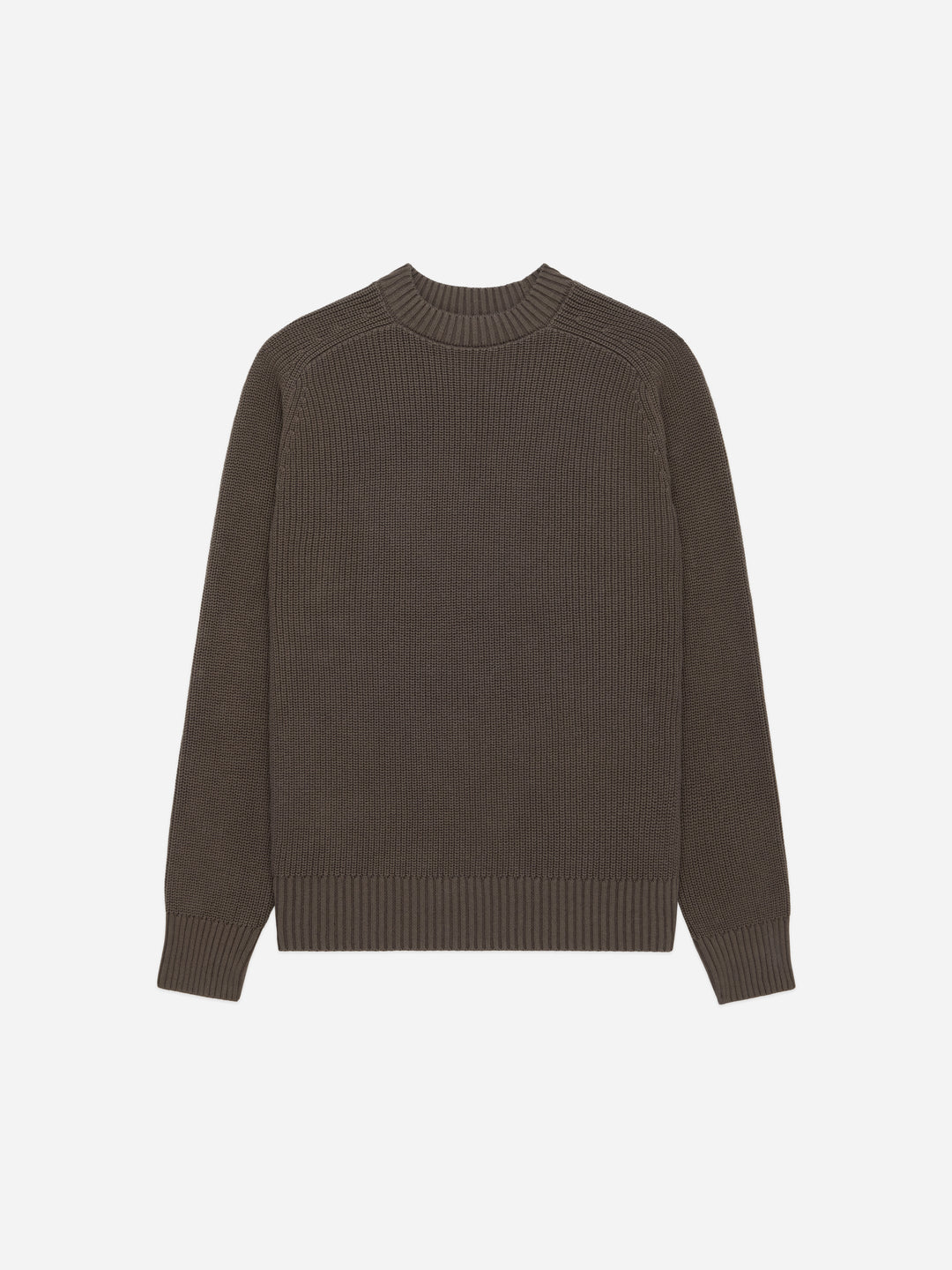 3sixteen Cotton Crewneck Sweater - Earth