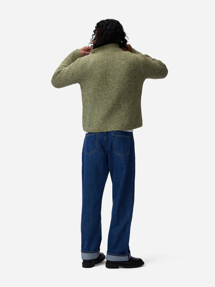 3sixteen Half Zip Knit - Marled Sage