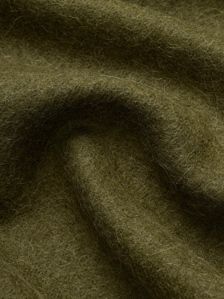 3sixteen Officer Shirt - Olive Felted Wool