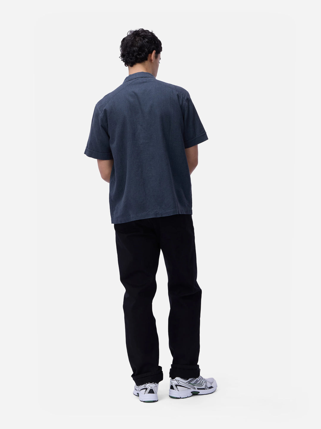 3sixteen Vacation Shirt - Blue Linen