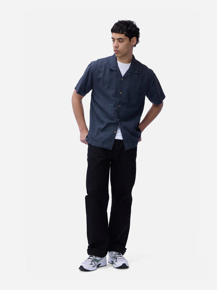 3sixteen Vacation Shirt - Blue Linen