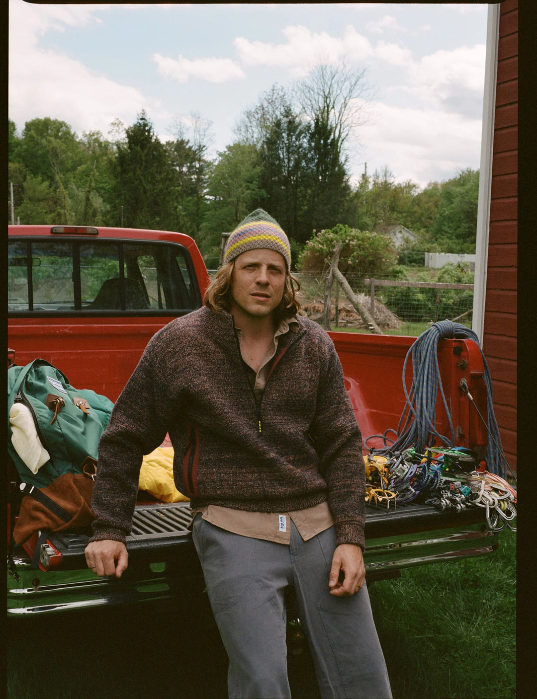 Big Rock Candy Mountaineering Metanoia Sweater - Passion Fruit