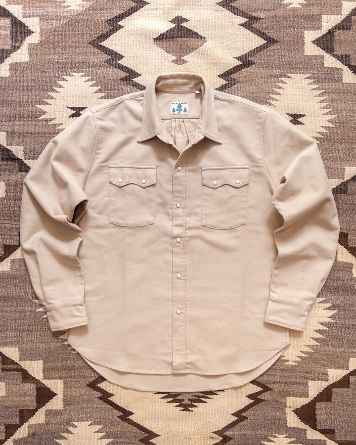 Wythe Moleskin Pearlsnap Shirt - Palomino