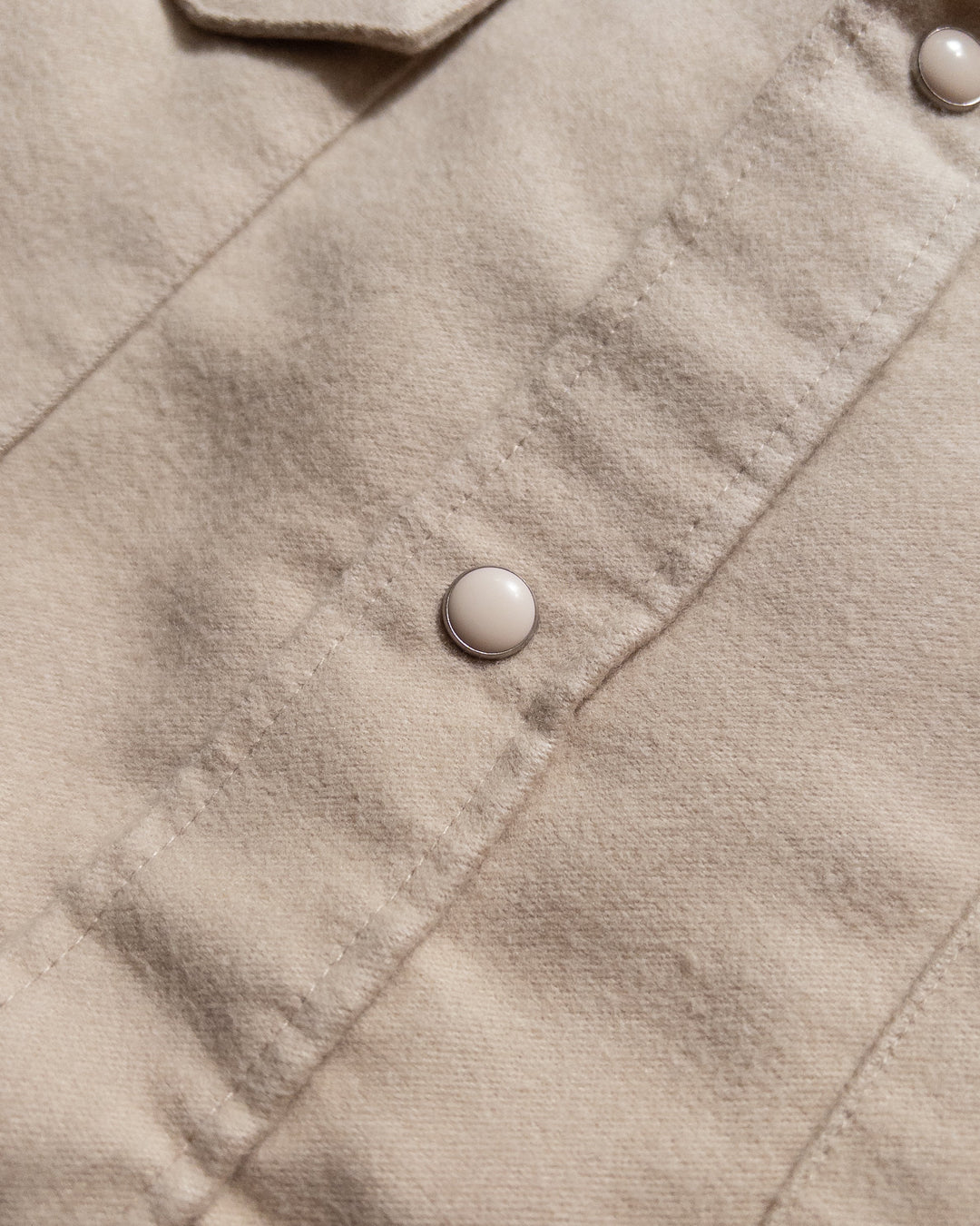 Wythe Moleskin Pearlsnap Shirt - Palomino