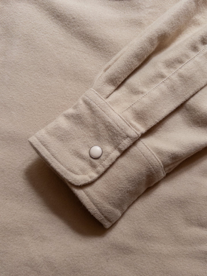 Wythe Moleskin Pearlsnap Shirt - Palomino