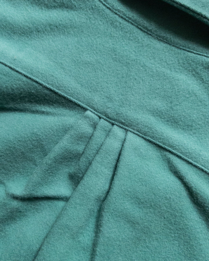 Wythe Moleskin Pearlsnap Shirt - Century Green