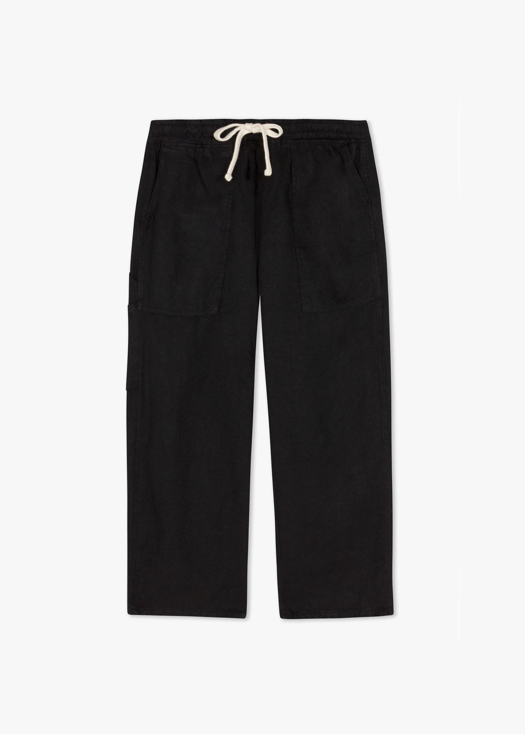 Monadic - Andersen Pant in Vintage Black Linen