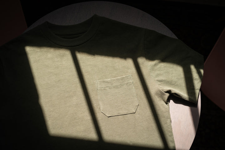 BS Basics Heavyweight Pocket Tee - Fatigue
