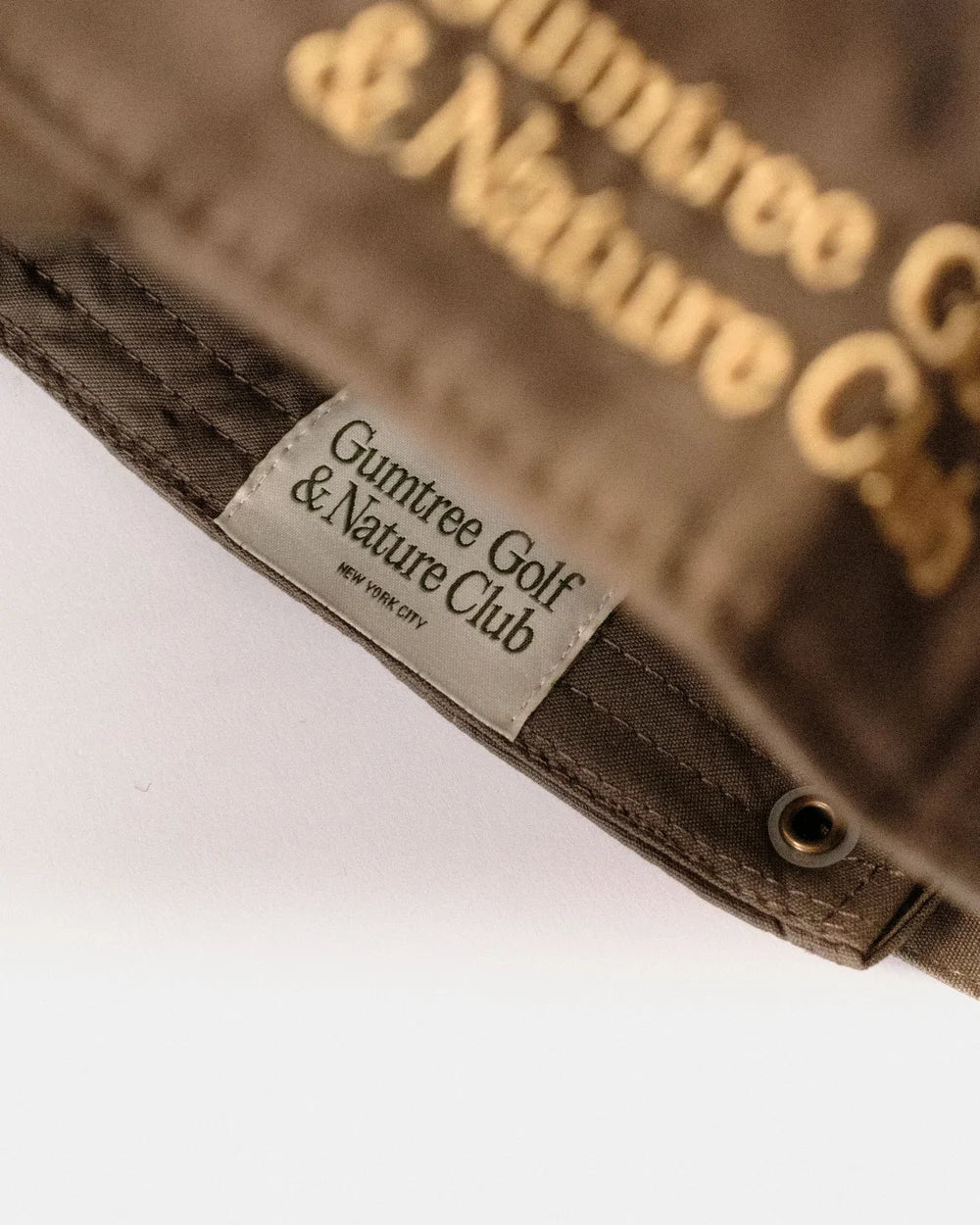 Gumtree Golf & Nature Club Just Out For a Walk Hat - Brown/Yellow