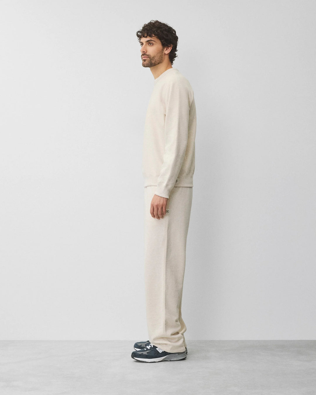 Reigning Champ Midnight Terry Standard Crewneck -  Natural