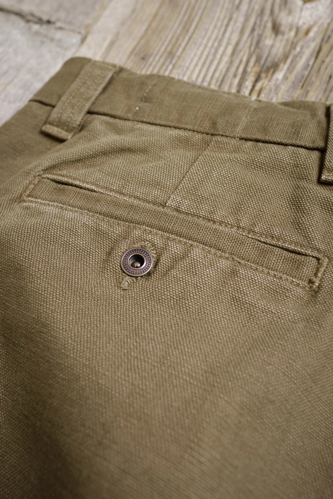 Freenote Cloth Deck Pant 14 Ounce Slub - Army Green