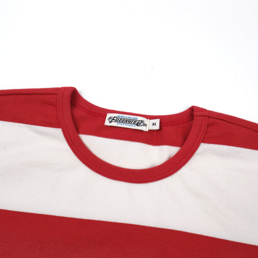 Freenote Cloth Mooch Tee - Red Stripe