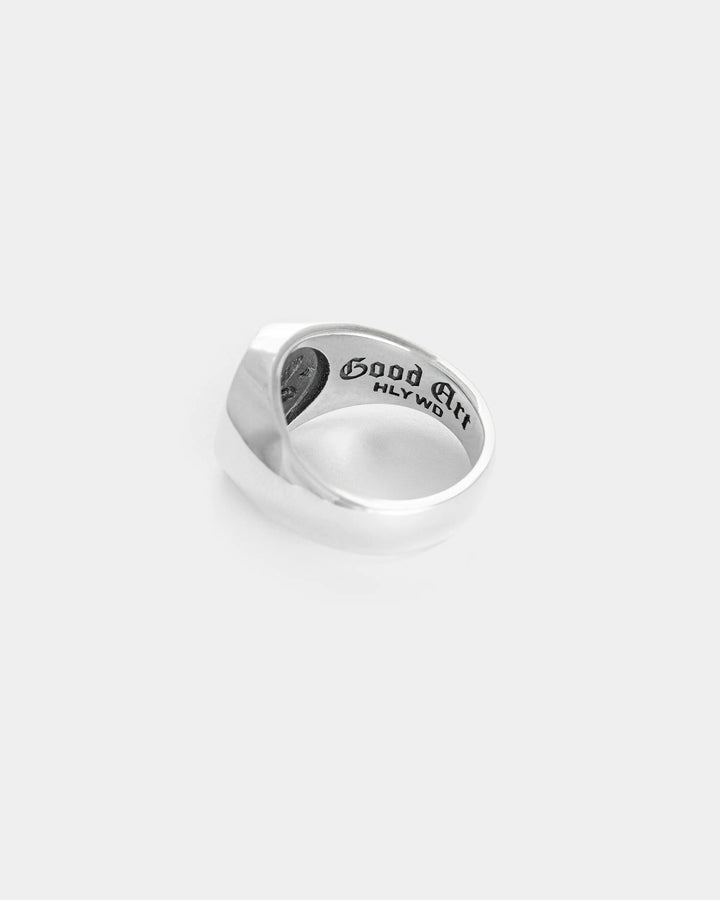 GOOD ART Signet Ring - Rosette