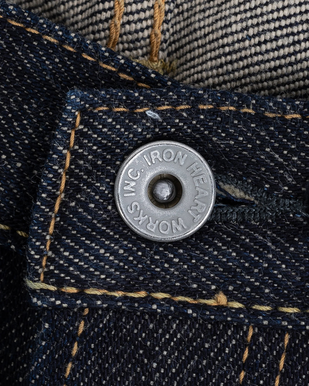 Iron Heart 555 21oz Selvedge Denim Slim Cut Jeans - Indigo