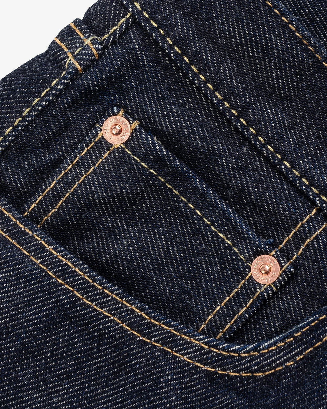 Iron Heart 555 21oz Selvedge Denim Slim Cut Jeans - Indigo