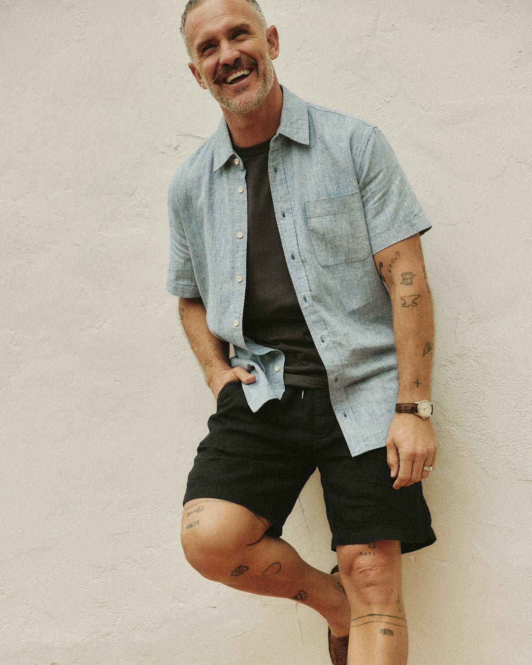 Taylor Stitch Après Short - Coal Hemp