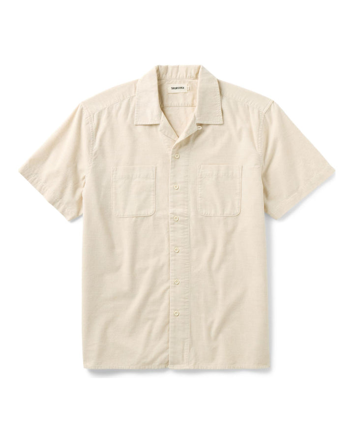 Taylor Stitch - The Conrad Shirt in Heather Oat Pincord