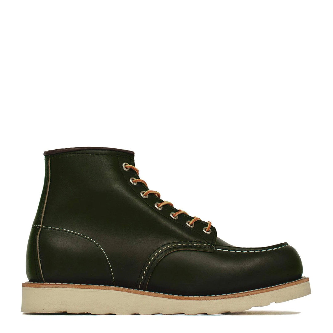 Red Wing Seconds Kangatan Portage Moc Toe Boot Green- #8180