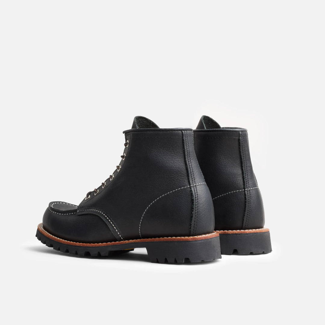 Red Wing Seconds - Roughneck Heritage #2949 Men's Roughneck in Black Oil Slick Leather