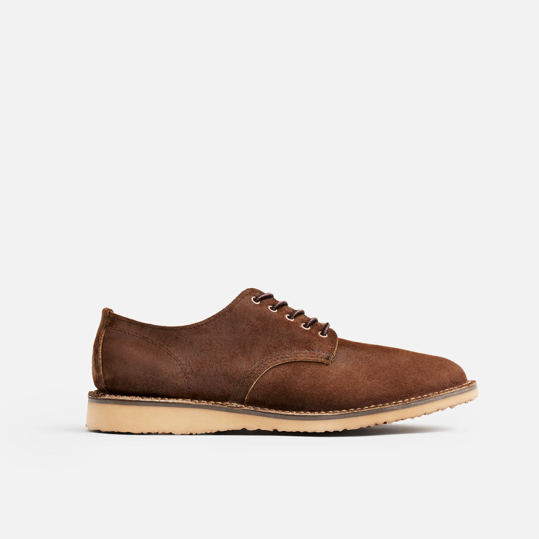 Red Wing Seconds - Weekender Oxford Heritage #3606 - Men's Oxford in Chocolate Muleskinner Leather