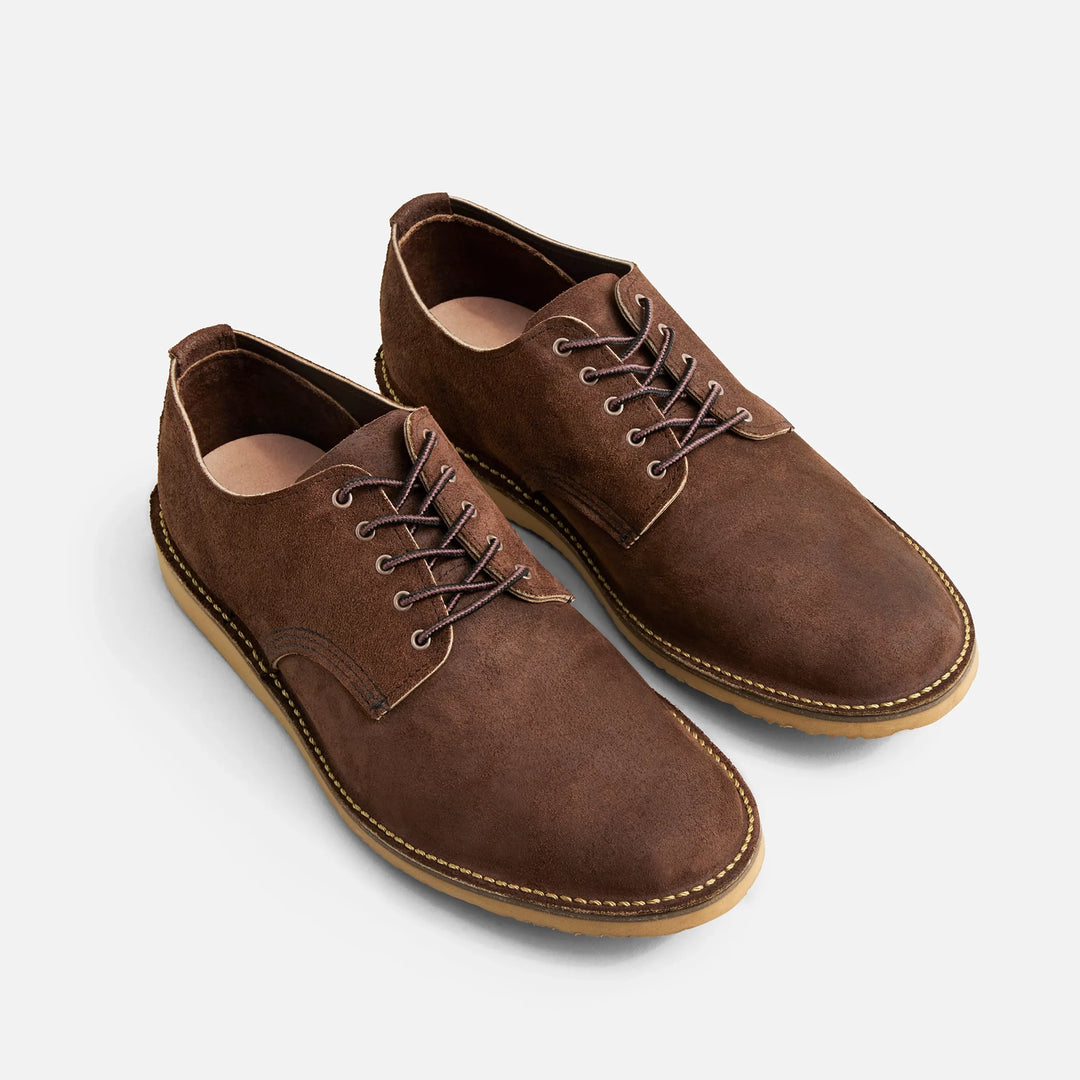 Red Wing Seconds - Weekender Oxford Heritage #3606 - Men's Oxford in Chocolate Muleskinner Leather