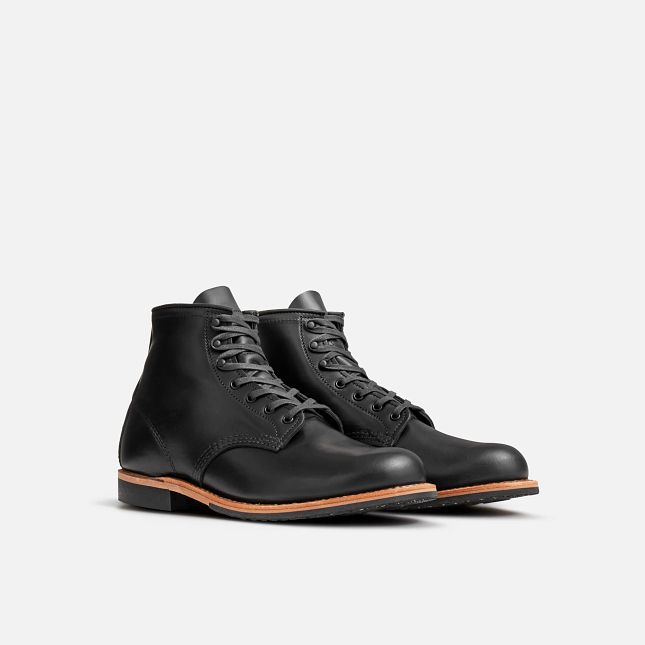Red Wing Second - 9423 Beckman Men's 6-inch Boot in Black Excalibur Leather